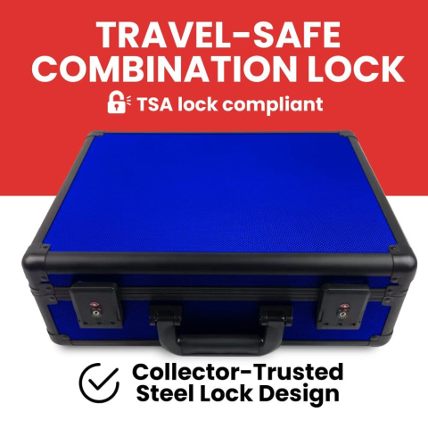 Evoretro Trading Card Storage Box for 120 Cards XL Blue [3]