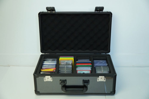 Evoretro Trading Card Storage Box for 120 Cards XL Gray [9]
