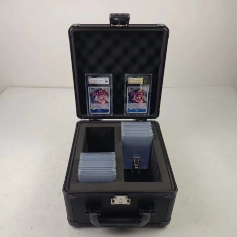 Evoretro Trading Card Storage Box for 60 Cards Black [1]
