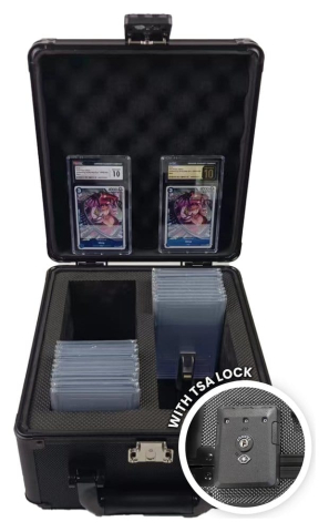 Evoretro Trading Card Storage Box for 60 Cards Black [5]