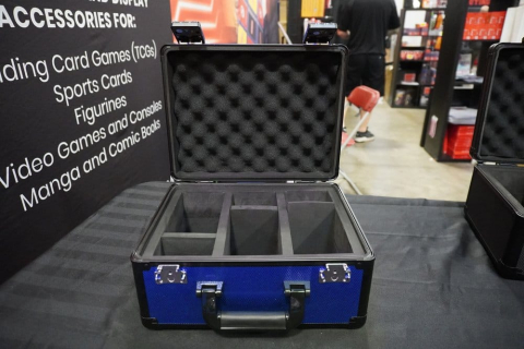 Evoretro Trading Card Storage Box for 90 Cards X Blue [6]
