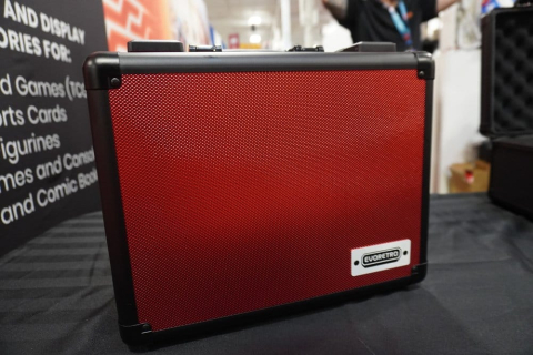 Evoretro Trading Card Storage Box for 90 Cards X Red [4]