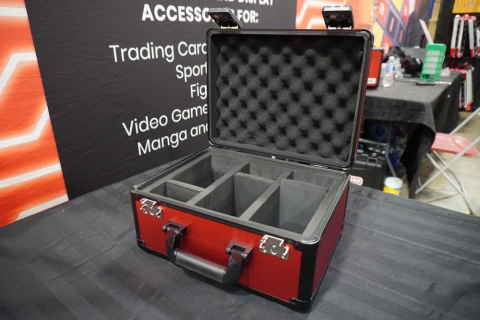 Evoretro Trading Card Storage Box for 90 Cards X Red [5]