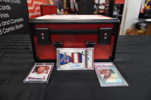 Evoretro Trading Card Storage Box for 90 Cards X Red [8]