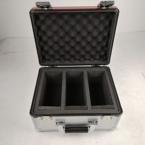 Evoretro Trading Card Storage Box for 90 Cards X Red and Silver [4]