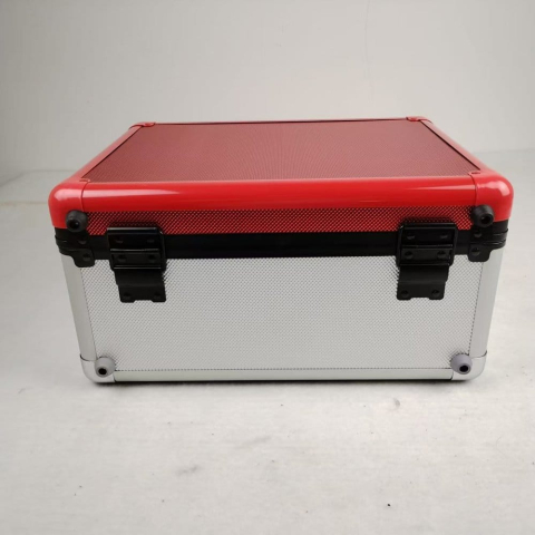 Evoretro Trading Card Storage Box for 90 Cards X Red and Silver [2]
