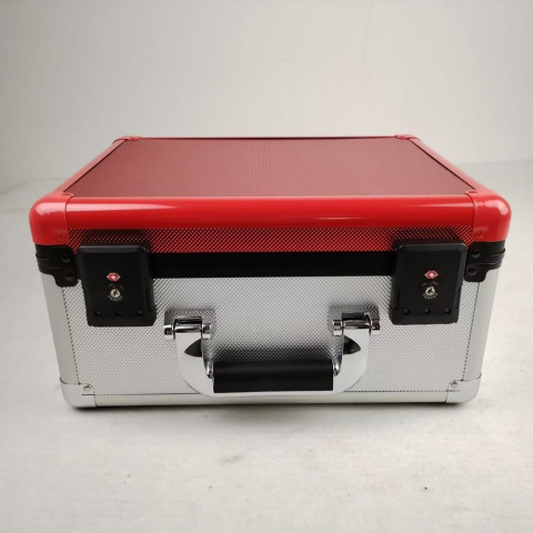 Evoretro Trading Card Storage Box for 90 Cards X Red and Silver [1]