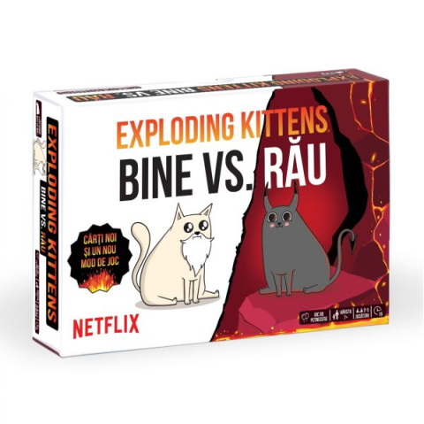 Board Games - Exploding Kittens Bine vs Rau