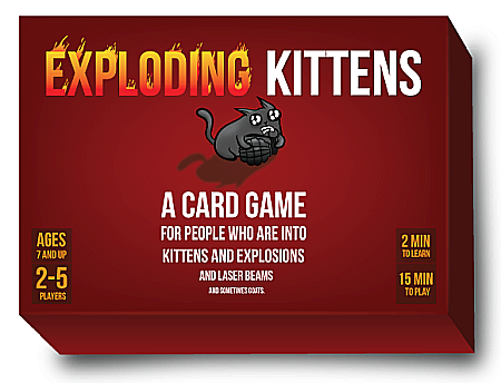 Board Games - Exploding Kittens - cutie cu MIAU