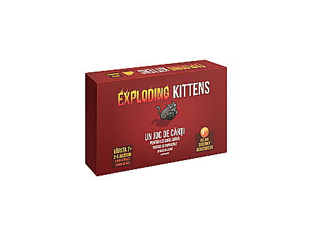 Board Games - Exploding Kittens - varianta in limba romana