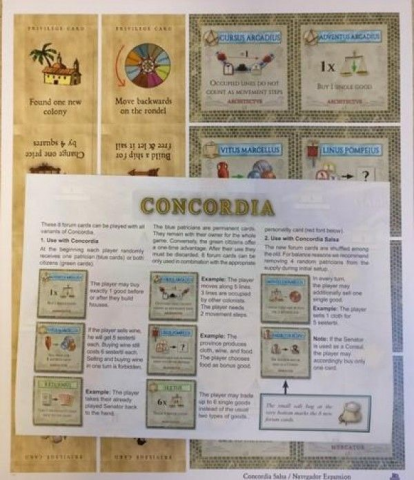 Board Games - Extensie pentru Concordia Salsa si Navegador