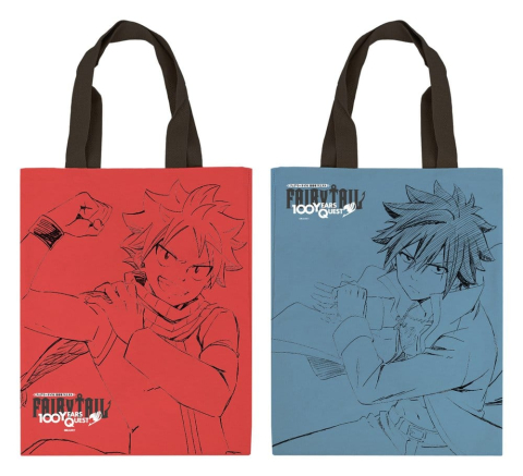 PRECOMENZI - Fairy Tail: 100 Years Quest Tote Bag Natsu & Grey 35 x 43 cm