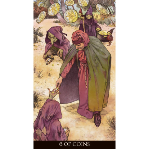 Fairytale Tarot Cards Lo Scarabeo – Tarot Ilustrat Medieval [5]