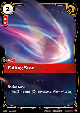 Singles Trading Card Games - Falling Star Origins - Singles 029