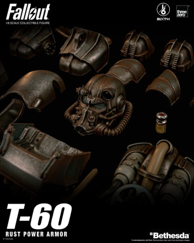 Fallout Action Figure 1/6 T-60 Rust Power Armor [7]