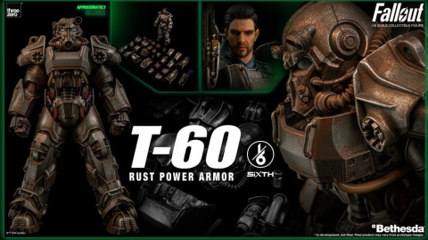Fallout Action Figure 1/6 T-60 Rust Power Armor [17]