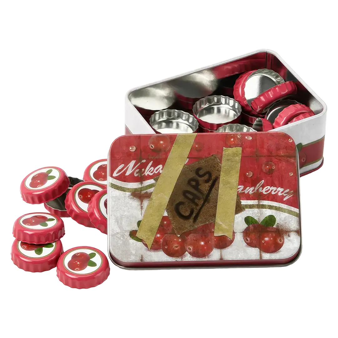 Fallout - Fallout Bottle Cap Series – Nuka Cranberry (cu cutie metalica de colectie)