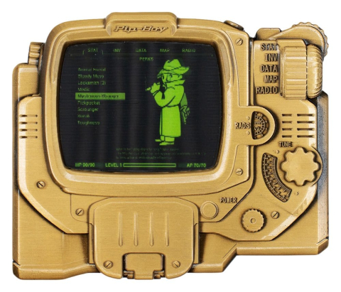 Fallout Ingot Pip-Boy Limited Edition Lenticular Mysterious Stranger Variant [6]
