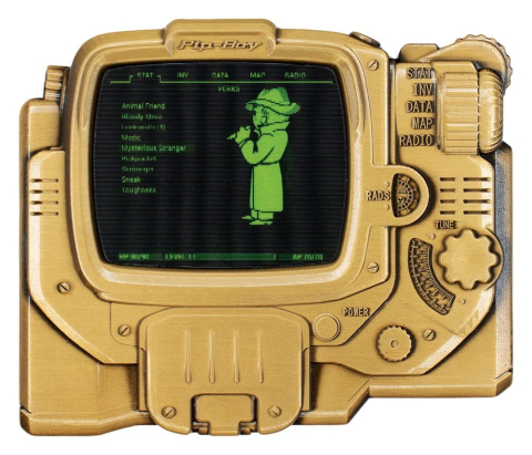 Fallout Ingot Pip-Boy Limited Edition Lenticular Mysterious Stranger Variant [5]