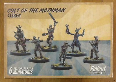 Extensii boardgames - Fallout: Miniatures - Cult of the Mothman - Clergy