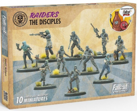 Extensii boardgames - Fallout: Miniatures - Raiders: The Disciples