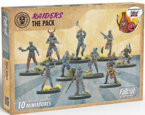 Board Games - Fallout: Miniatures - Raiders: The Pack