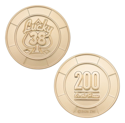 Fallout: New Vegas Replica Lucky 38 Imitation Gold Casino Set Limited Edition [4]