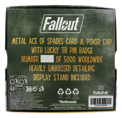 Fallout: New Vegas Replica Lucky 38 Imitation Gold Casino Set Limited Edition [2]