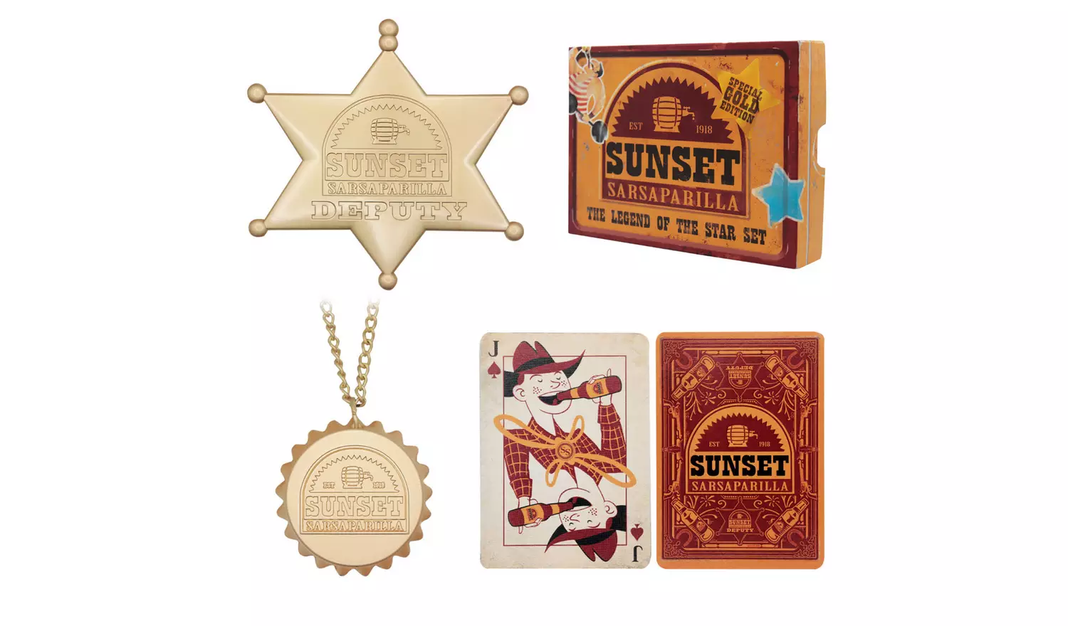 Fallout New Vegas Sunset Sarsaparilla Set [3]