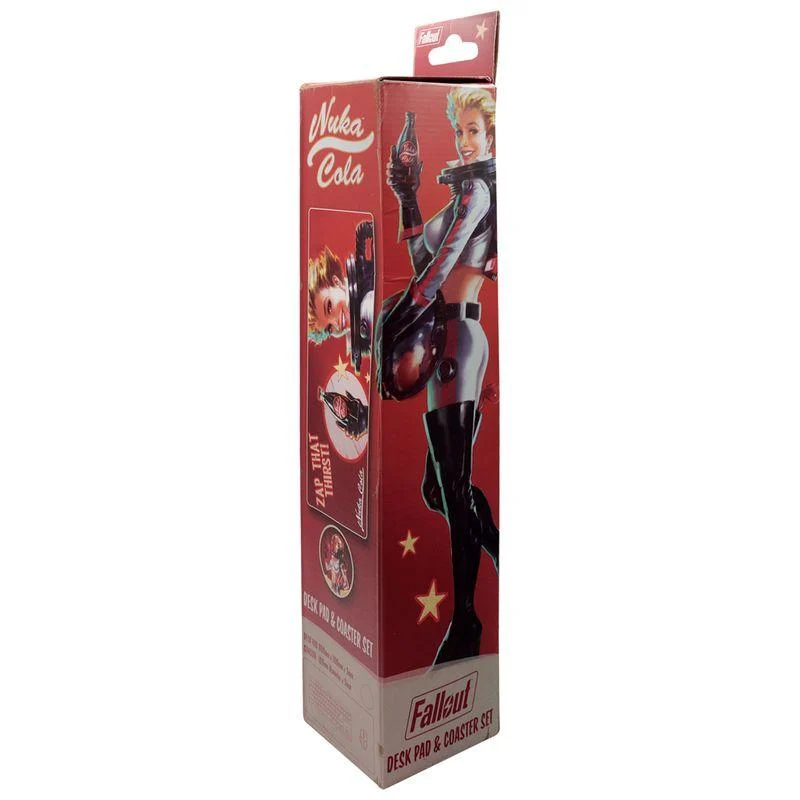 Geek Stuff - Fallout Nuka-Cola Desk Pad XL + Coaster