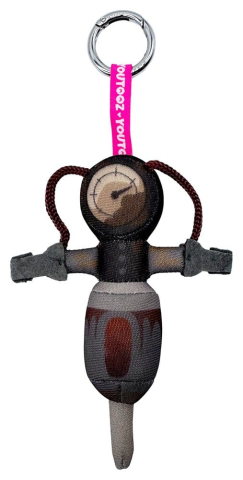PRECOMENZI - Fallout Plush Keychain Stimpak 13 cm