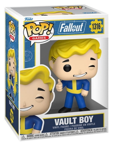 PRECOMENZI - Fallout POP! Games Vinyl Figure Vault Boy 9 cm