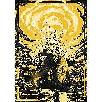 Pop Culture - Fallout - Power Armour Mask Limited Edtion Print