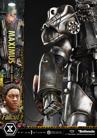 Fallout Real Elite Masterline Statue 1/4 Maximus Power Armor 67 cm [12]
