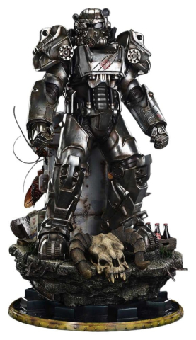 PRECOMENZI - Fallout Real Elite Masterline Statue 1/4 Maximus Power Armor 67 cm