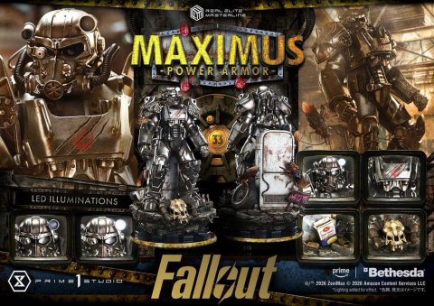 Fallout Real Elite Masterline Statue 1/4 Maximus Power Armor 67 cm [4]