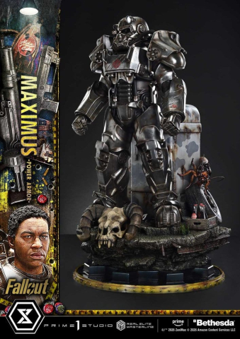 Fallout Real Elite Masterline Statue 1/4 Maximus Power Armor 67 cm [6]