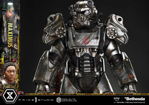 Fallout Real Elite Masterline Statue 1/4 Maximus Power Armor 67 cm [20]