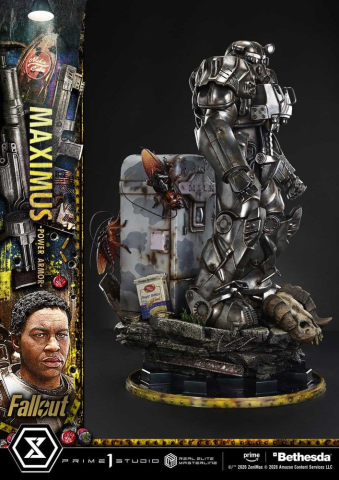 Fallout Real Elite Masterline Statue 1/4 Maximus Power Armor 67 cm [8]