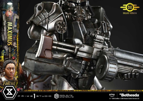 Fallout Real Elite Masterline Statue 1/4 Maximus Power Armor Deluxe Version 67 cm [24]