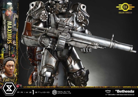 Fallout Real Elite Masterline Statue 1/4 Maximus Power Armor Deluxe Version 67 cm [14]