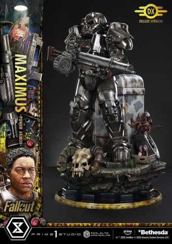 Fallout Real Elite Masterline Statue 1/4 Maximus Power Armor Deluxe Version 67 cm [15]