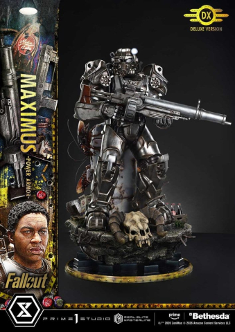 Fallout Real Elite Masterline Statue 1/4 Maximus Power Armor Deluxe Version 67 cm [12]