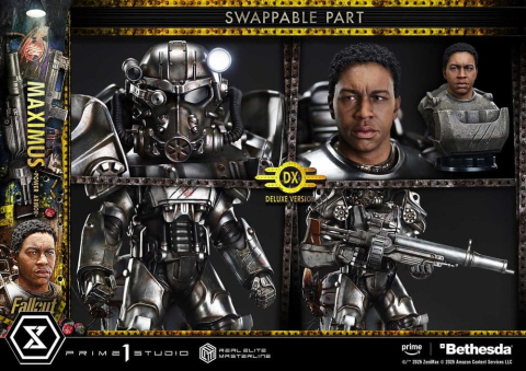 Fallout Real Elite Masterline Statue 1/4 Maximus Power Armor Deluxe Version 67 cm [9]