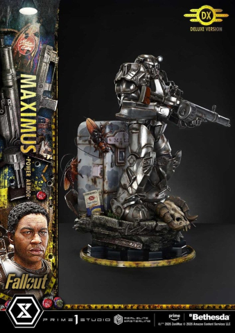 Fallout Real Elite Masterline Statue 1/4 Maximus Power Armor Deluxe Version 67 cm [17]