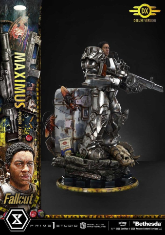 Fallout Real Elite Masterline Statue 1/4 Maximus Power Armor Deluxe Version 67 cm [20]
