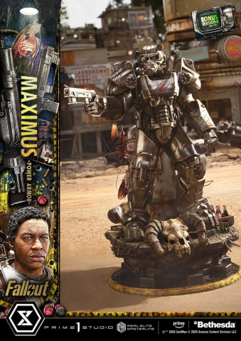 Fallout Real Elite Masterline Statue 1/4 Maximus Power Armor DX Bonus Version 67 cm [4]