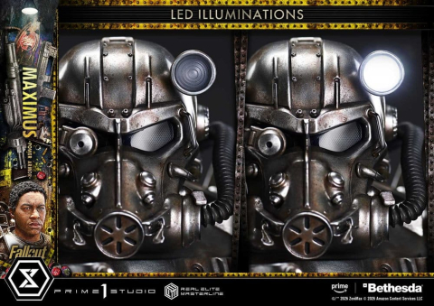 Fallout Real Elite Masterline Statue 1/4 Maximus Power Armor DX Bonus Version 67 cm [16]