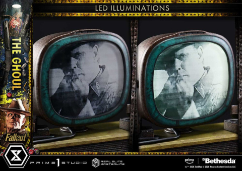 Fallout (TV Series) Real Elite Masterline Series Statue 1/4 The Ghoul Deluxe Version 64 cm [12]