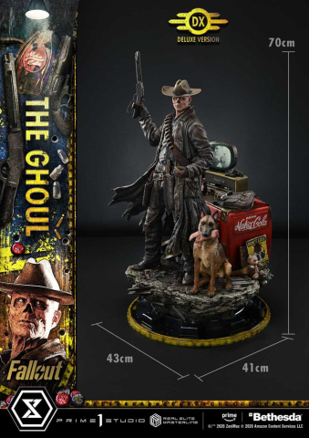 Fallout (TV Series) Real Elite Masterline Series Statue 1/4 The Ghoul Deluxe Version 64 cm [16]